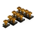 thumbnail image 5 of Motorcycle Aluminum Fairing Screen M6x20mm Screw Bolts Clips kit Gold QTY 10, 5 of 12