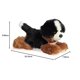 thumbnail image 2 of Animal de Peluche Aurora Mini Flopsie Bernie Mountain Dog Negro 8 Pulgadas, 2 of 5