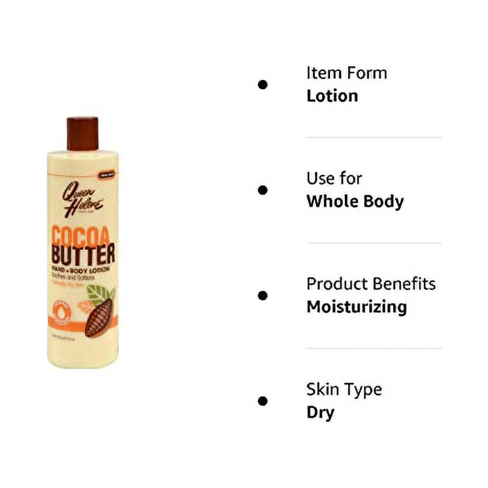 Queen Helene Cocoa Butter Hand & Body Lotion 16 oz (Pack of 4)