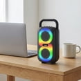 thumbnail image 5 of golytefs Bt Speaker Portable Handle Wireless Boombox for Party Outdoor Camping Backyard, 5 of 8