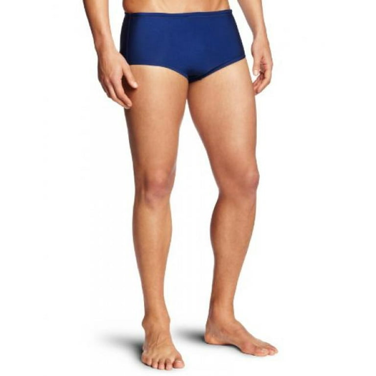 Onbepaald verliezen opblijven Speedo Men's Xtra Life Lycra Solid 5 Inch Brief Swimsuit, Navy, 42 -  Walmart.com