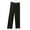 Black, variant on Womens Silk Sleep Pants Comfy Elastic Waist Pants Summer Solid Color Loungewear Sleepwear Pajama Bottoms