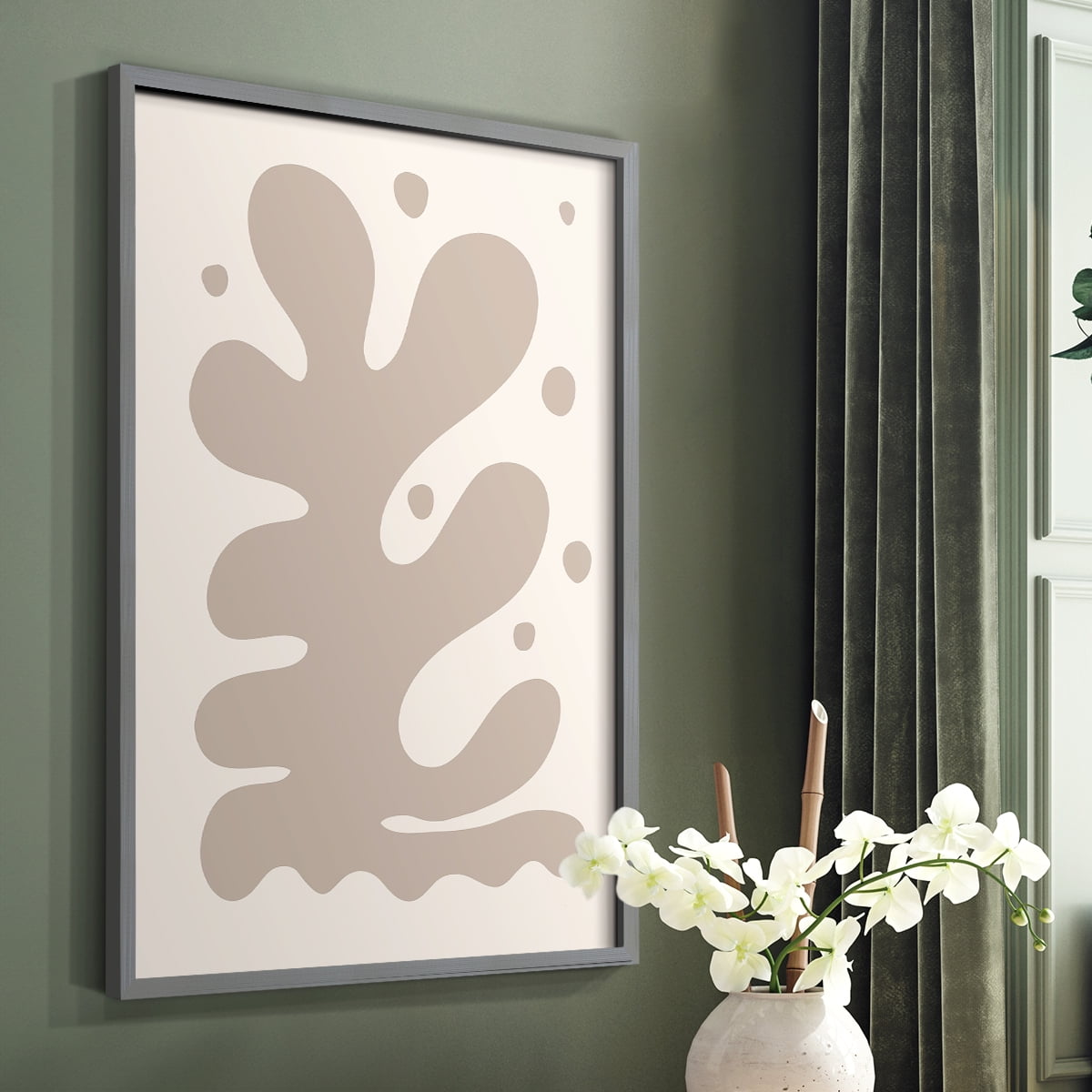 Matisse CCLV in Solid Wood 8 x 10 Framed Print