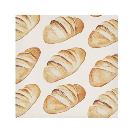 

Napkin Satin Napkin 20*20Inchx6 Kitchen Towel Dinner Plate Towel Decorative Towel Napkin Tea Towel Suitable For Kitchen Table Lovely Bread