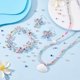 thumbnail image 2 of 2080Pcs 16 Colors Rainbow ABS Plastic Imitation Pearl Beads Gradient Mermaid Pearl Beads Round Mixed Color 4x3.5mm Hole: 1.2mm 130pcs/color, 2 of 5