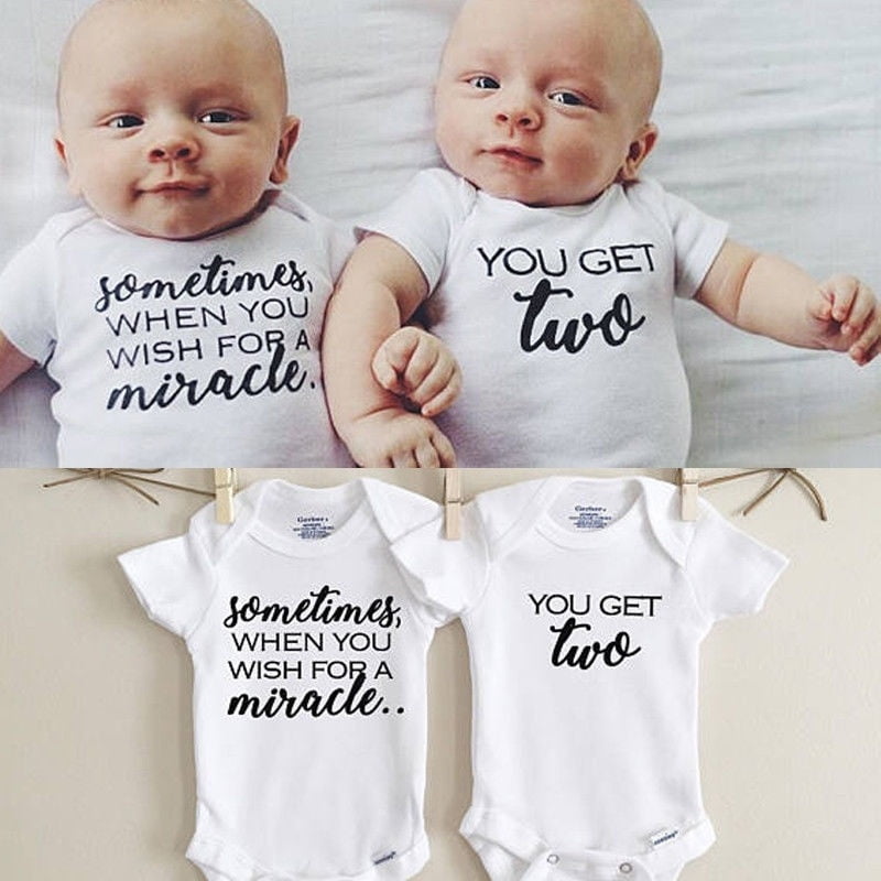 newborn twin outfits boy and girl