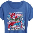 thumbnail image 3 of Marvel Captain America: Brave New World - Sticker Style - Women's Short Sleeve Graphic T-Shirt, 3 of 5