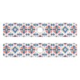 thumbnail image 7 of Yayeee Faucet Mat for Kitchen Sink 30" Diatomite Long Splash Guard Pad, Navy Blossom Mosaic, 2 Pack, 7 of 7