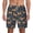 White, variant on Reindeer for Men's Swimming Trunks Swim Trunks Quick Dry Swim Shorts with Mesh Lining Funny Swimwear Bathing Suits