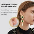 thumbnail image 3 of Monebena Silicone Earring Backs for Droopy Ears/Heavy Earring,10 Pcs 925 Silver No-Irritate Hypoallergenice Earring Backs Replacements,Soft Clear Locking Earring Backs for Studs(White), 3 of 8