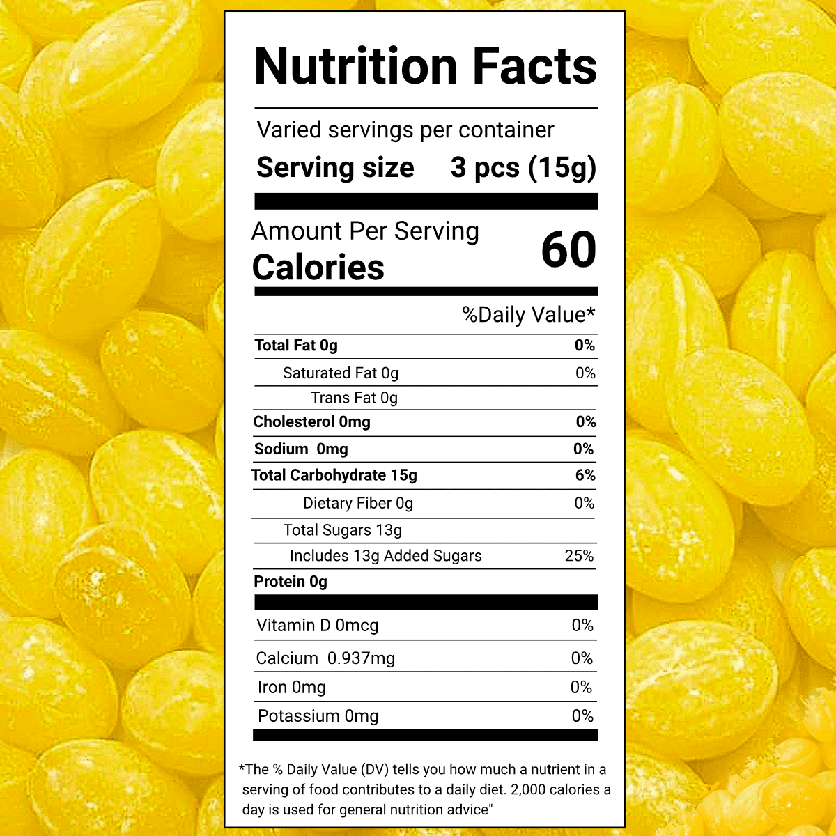 Natural Lemon Drops Candy |5 Pounds (80 oz) | Old Fashioned Hard Candy - Classic Tart-Sweet Flavor, Unwrapped