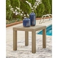 thumbnail image 2 of Signature Design by Ashley Contemporary Silo Point Outdoor End Table, Brown, 2 of 6