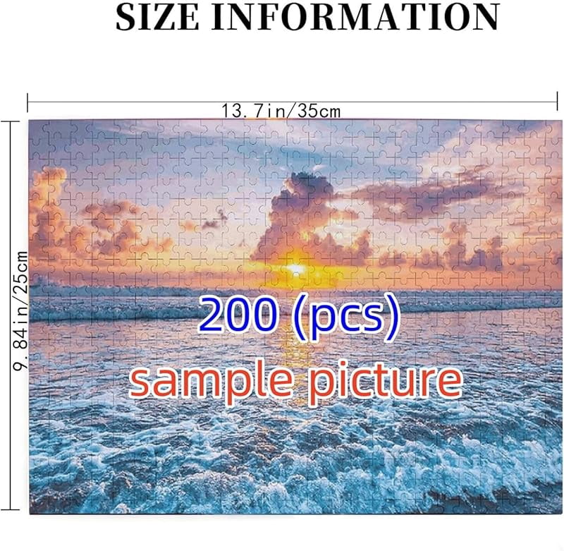 Jigsaw Puzzle 200 Pieces For Adults Farm Brown And Black Horse Hug Educational Game Toys Family Decoration Funny Wall Art Gift Puzzles