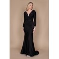 thumbnail image 2 of Dylan & Davids Long Sleeve Formal Fitted Evening Dress, 2 of 6