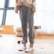 thumbnail image 2 of Pantalones de de Invierno Cálido para Mujer Ropa de Dormir de Ropa para El Hogar Pantalones de Interior - Gris Sunnimix pijama de terciopelo, 2 of 7