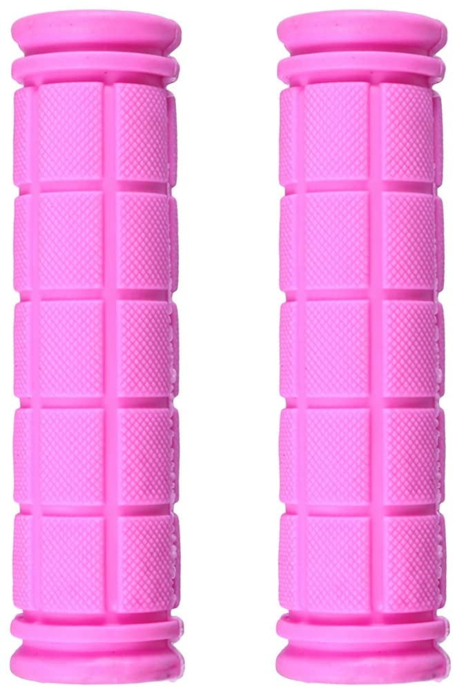 pink handlebar grips