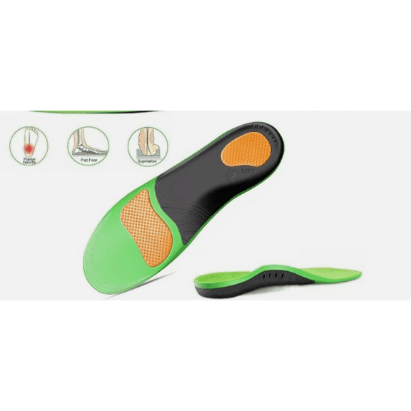 Orthotic Shoe Insoles Inserts Flat Feet High Arch Support for Plantar Fasciitis