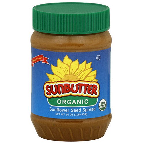 Sunbutter Organic Sunflower Seed Spread, 16 oz (Pack of 6) Walmart