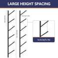 thumbnail image 6 of Skateboard Rack-6-Tier Skateboard Wall Mount & Snowboard Rack –Snowboard Wall Mount – Space-Saving Multi-Functional Storage Solution, 6 of 7