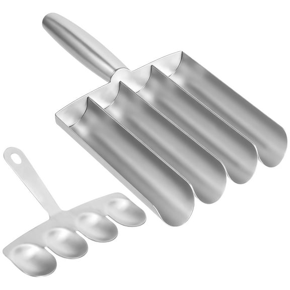 HOMEMAXS 1 Set Manual Meatball Maker Meatball Shaping Scoop 4-In-1 Non-Stick Kitchen Scoop Mold For Fish Shrimp Beef Vegetable Balls