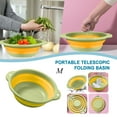 thumbnail image 2 of VerPetridure Multifunctional Portable Telescopic Folding Silicone Plastic Basin Washbasin, 2 of 2