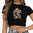 thumbnail image 2 of Tee Slim Aguichant pour Femmes, Accepte Custom-ZJKDGJKJ, 2 of 4