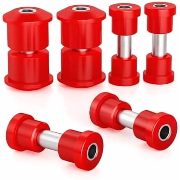 Golf Cart Rear Leaf Spring and Shackles Polyurethane Bushings and Sleeves for 2008-Up EZGO RXV Electric and Gas, GolfCart Suspension Replace Parts 620160 624030 620161$$Sport & Recreation Other