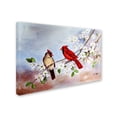 thumbnail image 2 of Trademark Fine Art 'Cardinals And Dogwood' Canvas Art by Arie Reinhardt Taylor, 2 of 3