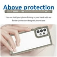 thumbnail image 4 of TECH CIRCLE For Galaxy A05 Case,[Non-Yellowing][Supports Wireless Charging] Slim Thin Shockproof Transparent Bumper Cover Full Body Protective Clear Case for Samsung Galaxy A05 6.7" 2023,Gray, 4 of 7