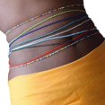 thumbnail image 4 of Boho de Cintura En Cuentas de Playa Vientre Cadena para El Cuerpo Cinturones de Moda Accesorios para El Cuerpo Joyas para Mujeres Y Niñas (20 PCS), 4 of 5