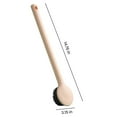 thumbnail image 3 of OAVQHLG3B Scrubbing Bath Brush, Long Handle Back Rubbing Bath Brush, Soft Feathered Bath Brush, Mud Scrubbing Back Rub Bathroom Bath Brush, 3 of 6