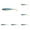 Blue, variant on 5pcs Soft Lures Little Lead Fish 2.76/4 Inch Paddle Tail T Tail Anti Snagging Finesse Fishing Baits for Bass Trout Crappie Panfish Freshwater Saltwater Long Distance Casting
