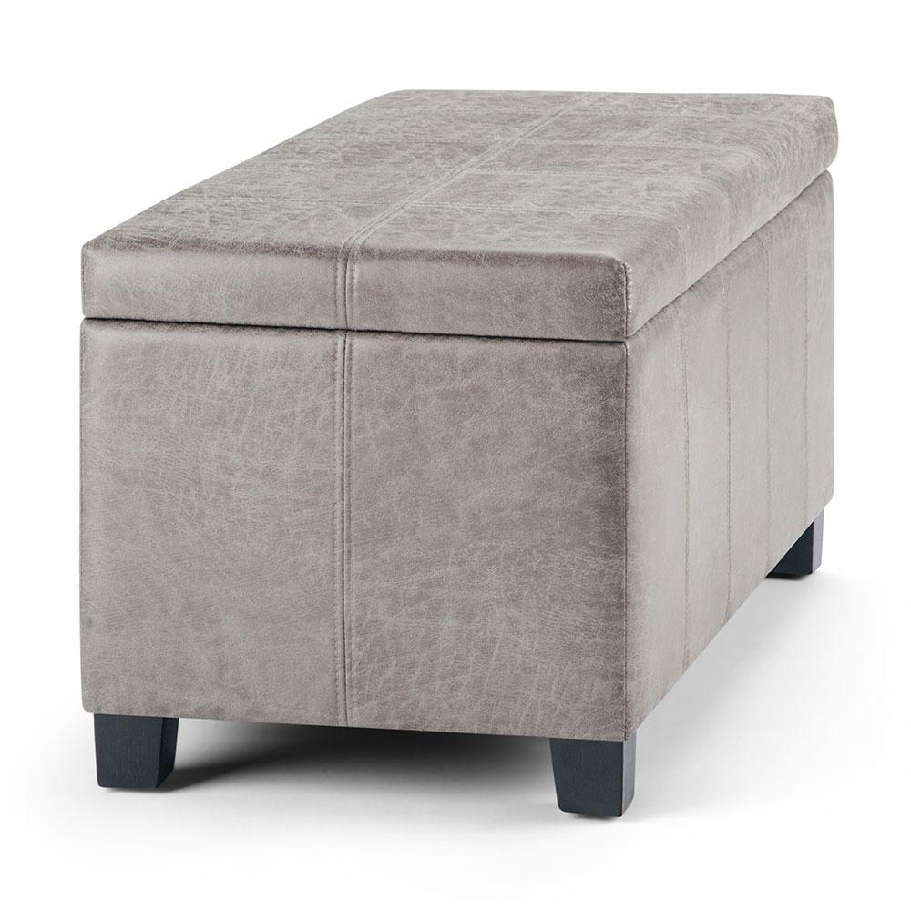 Dover Storage Ottoman Bench - Thumbnail 5
