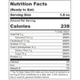 thumbnail image 3 of The No Bake Cookie Original Chocolate Cookie - Bakery Tub, 8 Ounce -- 12 per case, 3 of 3