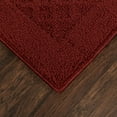 Mainstays Dylan Solid Diamond Traditional Cinnamon Red Indoor Accent