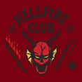 thumbnail image 2 of Mens Stranger Things Welcome to the Hellfire Club T Shirt, 2 of 5