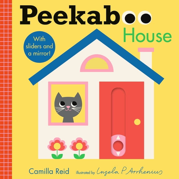 Pre-Owned Peekaboo: House: (An Interactive Board Book for Babies & Toddlers with Mirror & Sliders to Push, Pull, or Turn. Cute Artwork Includes a Toaster, Cupca (Board book) 1536223921 9781536223927