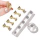 thumbnail image 1 of Juego de 2 soportes acrílicos para práctica de uñas, soportes magnéticos para puntas de uñas, soportes de exhibición para entrenamiento de uñas, soportes de cristal para uñas DIY, 1 of 6