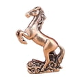 thumbnail image 5 of Figura de caballo en miniatura, escultura animal, arte, artesanía, pequeño adorno de escritorio para Estilo F, 5 of 5