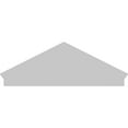thumbnail image 5 of Ekena Millwork 58"W x 21-3/8"H x 2-3/4"P (Pitch 6/12) Peaked Cap Smooth Architectural Grade PVC Combination Pediment, 5 of 8