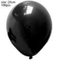 thumbnail image 2 of Paquete de 100 globos gruesos de 10 pulgadas, globos de helio de látex, para suministros de decoración del banquete de boda de cumpleaños, 2 of 5