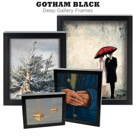 - Gotham Deep Gallery Frames Set of 3 Professional Made to Order No Glass/Backing