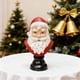 thumbnail image 1 of Busto clásico de Papá Noel en resina | Decoración navideña de mesa de 15 cm con base negra | Decoración navideña para el hogar y la oficina, ideal para sala de estar, 1 of 9