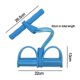 thumbnail image 5 of Cuerda elástica para tirar, bandas de resistencia, entrenamiento de estiramiento de piernas, azul, 5 of 5