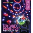 thumbnail image 6 of BrightSide Multicolor LED Disco Party Projector, Rotating Light Show, USB-Powered, 6 of 7