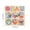 A, variant on Wooden Peg Puzzle for Toddlers, Kids' Educational Preschool Peg Puzzle Toy, Colorful Stacking Math Building Blocks, Christmas Birthday Ideal Gift for Boys Girls Ages 3+