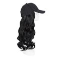 thumbnail image 2 of 18" Long Curly Baseball Hat with Hair Cap Wig Full Wigs, 2 of 5