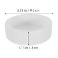 thumbnail image 2 of LITINKIMI 2Pcs Portable Manual Grain Grinder White for Kitchen Use Rice Wheat Corn Grinding, 2 of 8