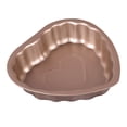 thumbnail image 1 of Bewildely Molde para tarta grande en forma de corazón, moldes para hacer postres, bandeja para hornear pasteles de acero al carbono, molde para Type2 NO2, 1 of 6