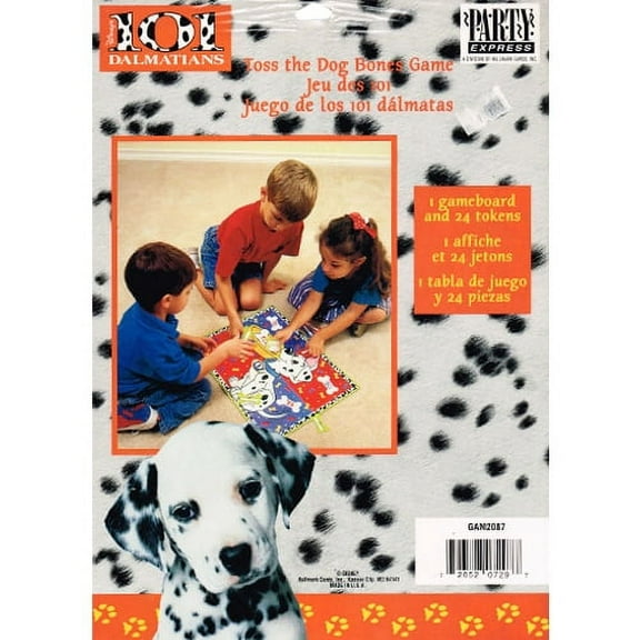 101 Dalmatians Party Game (1ct)